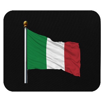 Discover italy flag Mouse Pads
