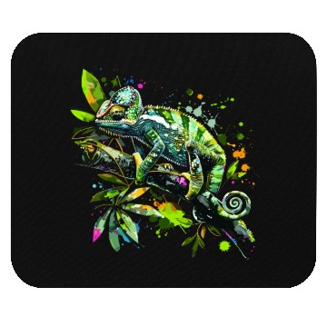 Discover Chameleonaire A Rich Lizard for Lizard Pet Lover Mouse Pads