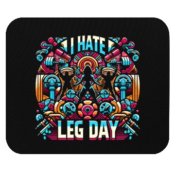 Discover I Hate Leg Day 37 Mouse Pads