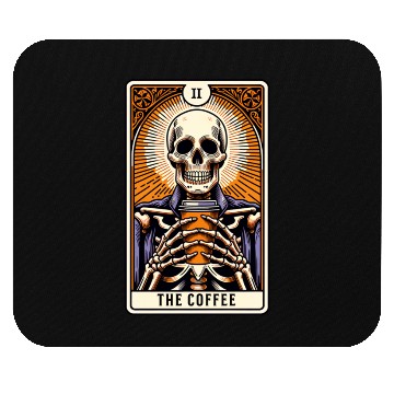 Discover Tarot Card The Coffee Mouse Pads