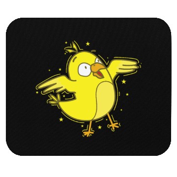 Discover Canary Bird dancing Mouse Pads