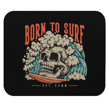Discover Born to Surf Mouse Pads