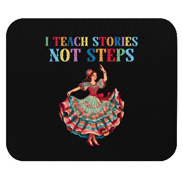 Discover Mexican Dance Ballet Folklorico Teacher Mouse Pads