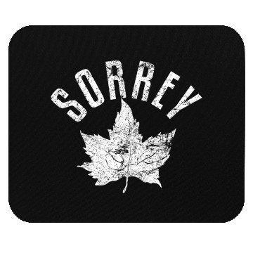 Discover I Love Canada Maple Leaf Port Hope Design Mouse Pads