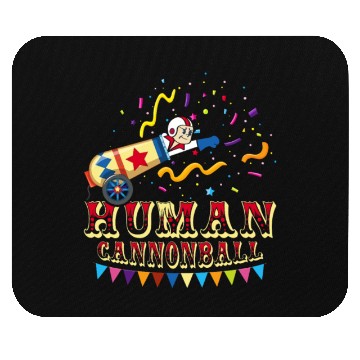 Discover Human Cannonball Circus Costume Theme Party Mouse Pads