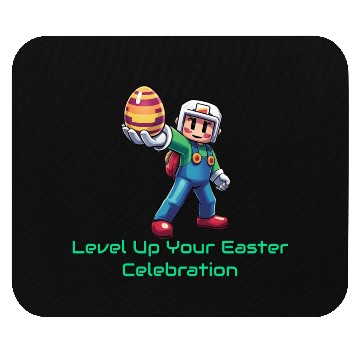 Discover Level Up Your Easter Game Mouse Pads