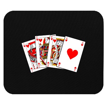 Discover Jack, Queen, King and Ace Mouse Pads