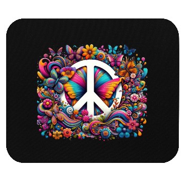 Discover Peaceful Butterflies Symphony Mouse Pads