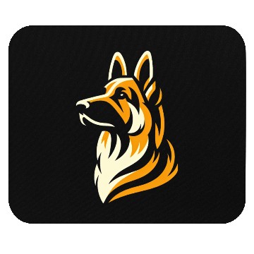 Discover German Shepherd Elegance Mouse Pads