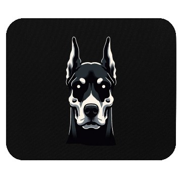 Discover Doberman Essence Mouse Pads