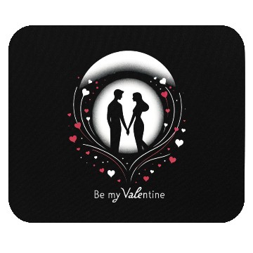 Discover Valentine's Embrace Mouse Pads