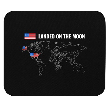 Discover Moon Landing Mouse Pads