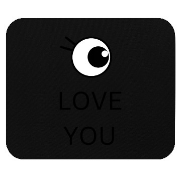 Discover I love you Mouse Pads