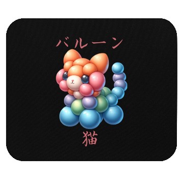 Discover Japanese Balloon Cat Mouse Pads