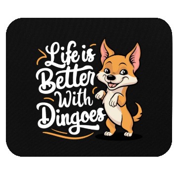 Discover Wild Dog Australian Dingo Mouse Pads