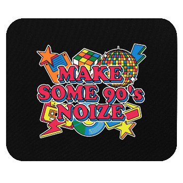Discover 90s Cool 1990 Chill Retro Vintage Music Mouse Pads