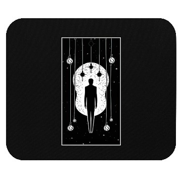 Discover Tarot Card Reader Astrology Occult Mystical Mouse Pads
