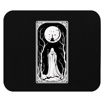 Discover Hermit Tarot Card Astrology Occult Mystical Mouse Pads