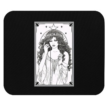 Discover Tarot Card Astrology Occult Mystical Mouse Pads