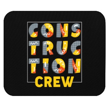 Discover Construction Crew & Highway Worker Mouse Pads