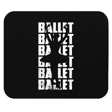 Discover Funny Ballet Mouse Pads