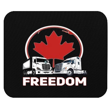Discover Truckers Freedom Mouse Pads