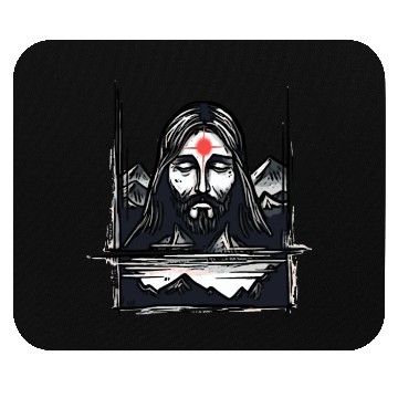 Discover The Almighty Jesus Loves Nature Mouse Pads