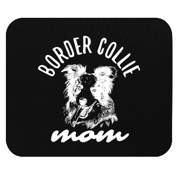 Discover Unique Border Collie Enthusiast Creative Art Mouse Pads