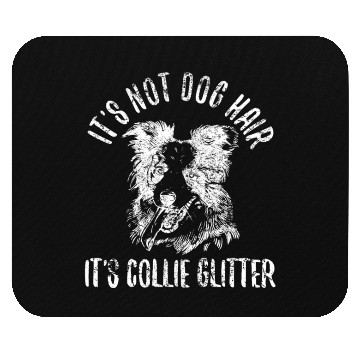 Discover Unique Border Collie Design for Dog Lovers Mouse Pads