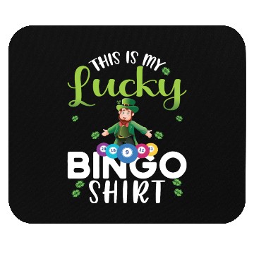Discover Funny Bingo Player St Patricks Day Mouse Pads