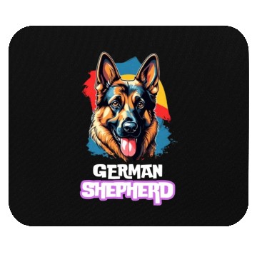 Discover Cool german shepherd design Mouse Pads