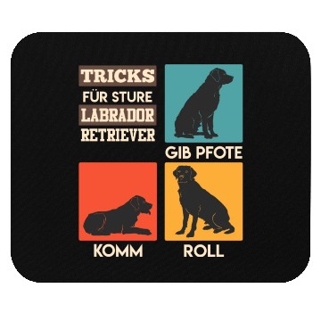 Discover Labrador Owner TRICKS FOR STUBBORN LABRADOR Mouse Pads
