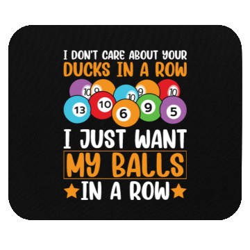 Discover Funny Bingo quote Mouse Pads