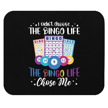 Discover Bingo Life Bingo Player Mouse Pads