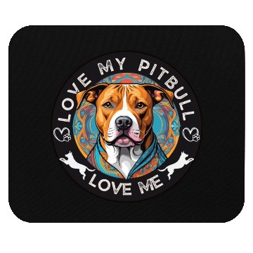 Discover American Pitbull Terrier Mouse Pads