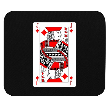 Discover jack Playing card Mouse Pads