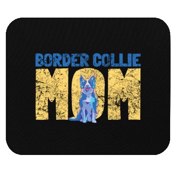 Discover Unique Border Collie Design For Dog Enthusiasts Mouse Pads