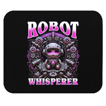 Discover Robotics Engineer Robot Whisperer Mouse Pads