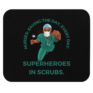 Discover Superheroes in scrubs Mouse Pads