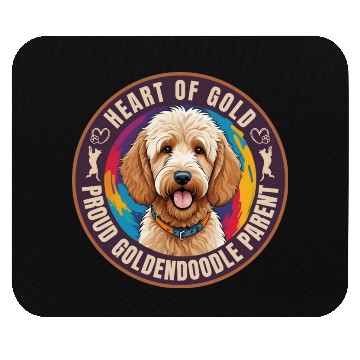 Discover Goldendoodle Mouse Pads