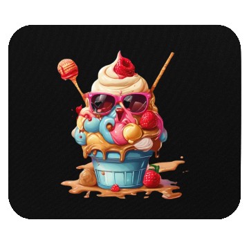 Discover Ice Cream Mouse Pads