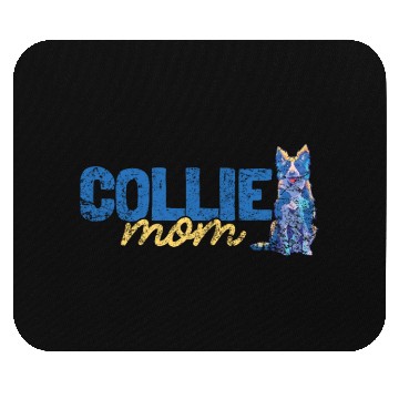 Discover Unique Border Collie Design For Dog Lovers Mouse Pads