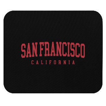 Discover San Francisco California Mouse Pads