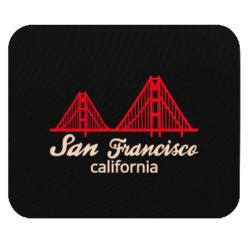 Discover San Francisco California Mouse Pads