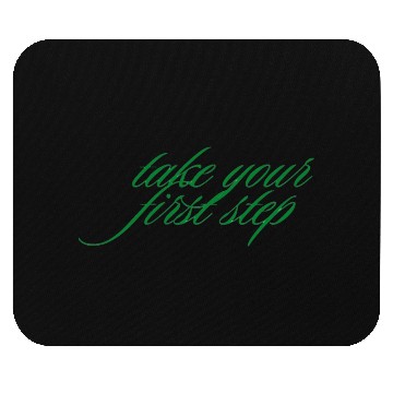Discover take your first step Mouse Pads