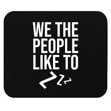 Discover Sleepy Gnome with Night Cap Graphic Mouse Pads