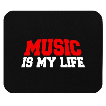 Discover Music Is My Life Party Club Concert Sound Love Mouse Pads