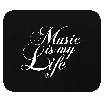 Discover Music Is My Life Party Club Concert Sound Love Mouse Pads