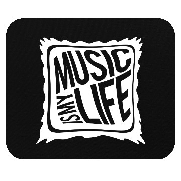 Discover Music Is My Life Party Club Concert Sound Love Mouse Pads