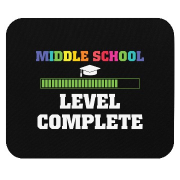 Discover Middle school level complete Graduation Mouse Pads